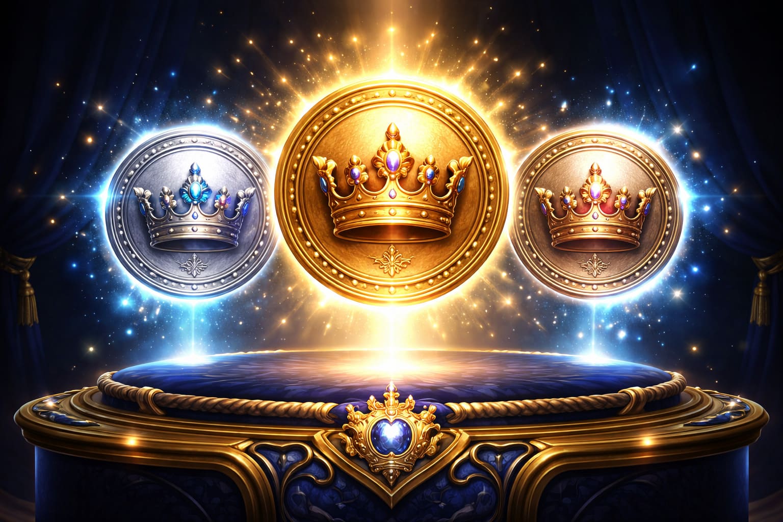 3 Royal Coins artwork